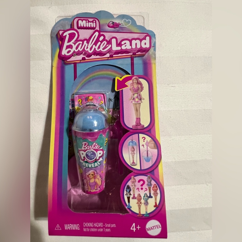 MINI BARBIE~ BarbieLand Pop Reveal Dolls~1.5Inch Surprise Sensory Dolls NIB